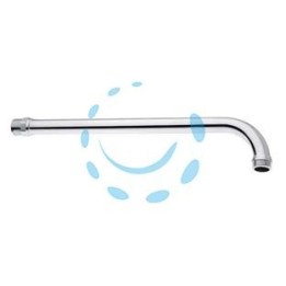 BRACCIO DOCCIA NORMALE PER SOFFIONE - M 1/2" cm.30 ottone cromato