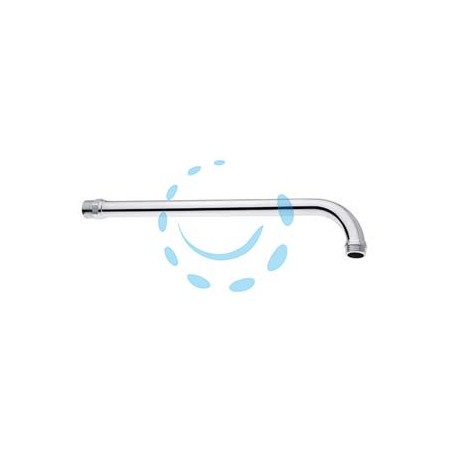 BRACCIO DOCCIA NORMALE PER SOFFIONE - M 1/2" cm.30 ottone cromato
