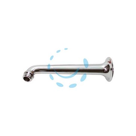 BRACCIO DOCCIA PESANTE PER SOFFIONE - cm.20 ottone cromato