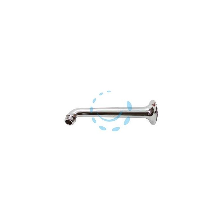 BRACCIO DOCCIA PESANTE PER SOFFIONE - cm.20 ottone cromato