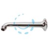 BRACCIO DOCCIA PESANTE PER SOFFIONE - cm.20 ottone cromato