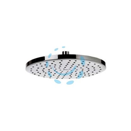 SOFFIONE DOCCIA TONDO CROMATO CM.24 