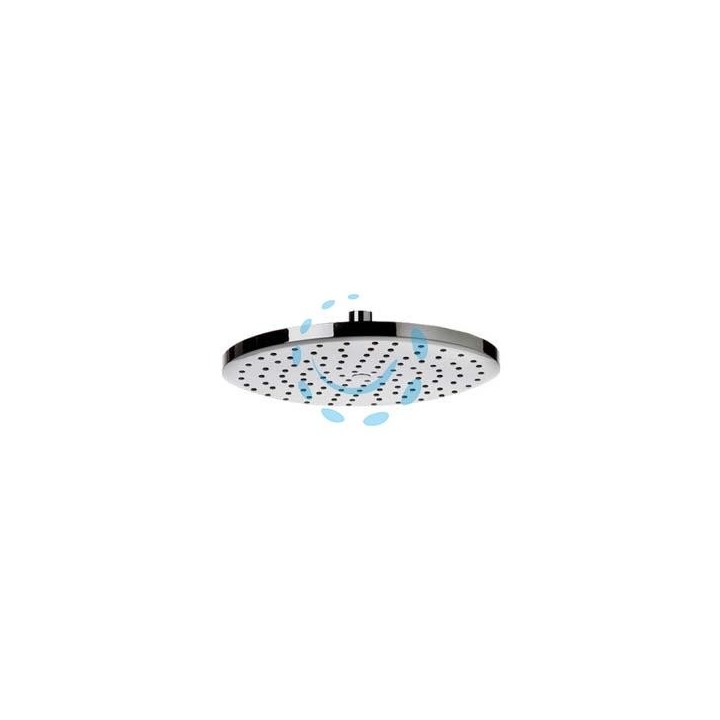 SOFFIONE DOCCIA TONDO CROMATO CM.24 
