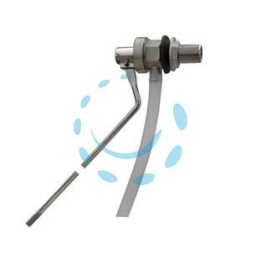 GALLEGGIANTE TIPO CATIS PER CASSETTE WC - 3/8" senza sfera