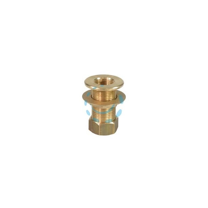 PILETTA PER CASSONE DRITTO CON TAPPO - M 3/4"