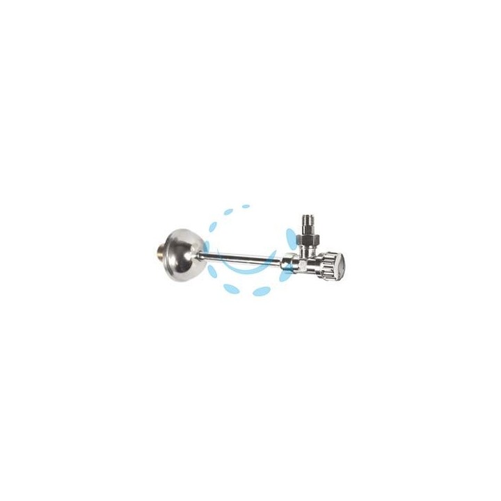 RUBINETTO PER CASSETTA WC CON CANNETTA - 3/8"x1/2"