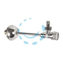 RUBINETTO PER CASSETTA WC CON CANNETTA - 3/8"x3/8"