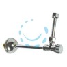 RUBINETTO PER CASSETTA WC CON DOPPIA CANNETTA - 3/8"x3/8"