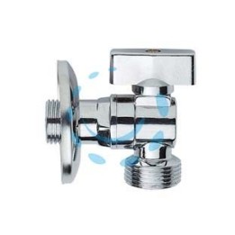 RUBINETTO A SFERA PER LAVATRICE - attacco M 1/2" x 3/4" 
