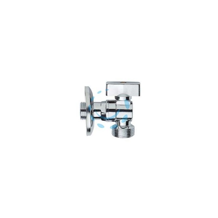 RUBINETTO A SFERA PER LAVATRICE - attacco M 1/2" x 3/4" 