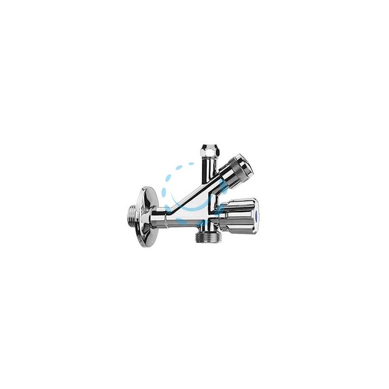 RUBINETTO COMBINATO LAVATRICE CON FILTRO - 1/2x3/4 ø mm.10