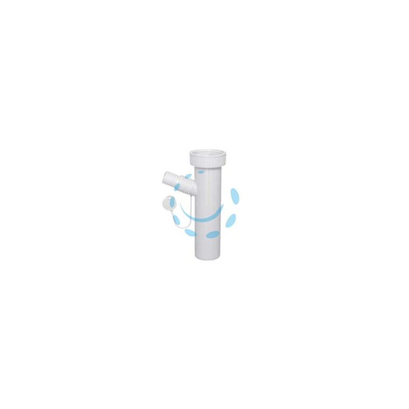 CANOTTO MOPLEN CON SCARICO LAVATRICE O LAVASTOVIGLIE - 1"1/2 per lavello