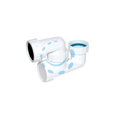 SIFONE RIBASSATO PER VASCA 1"1/2 - 1"1/2