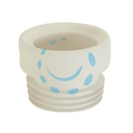 PROLUNGA WC DRITTA IN PVC MORBIDO - ø interno mm.90-100, lungh. tot. mm.100