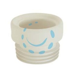 PROLUNGA WC DRITTA IN PVC MORBIDO - ø interno mm.90-100, lungh. tot. mm.100