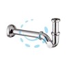 SIFONE A "S" TAPPO LATERALE - 1"1/4 canotto ø mm.32x200