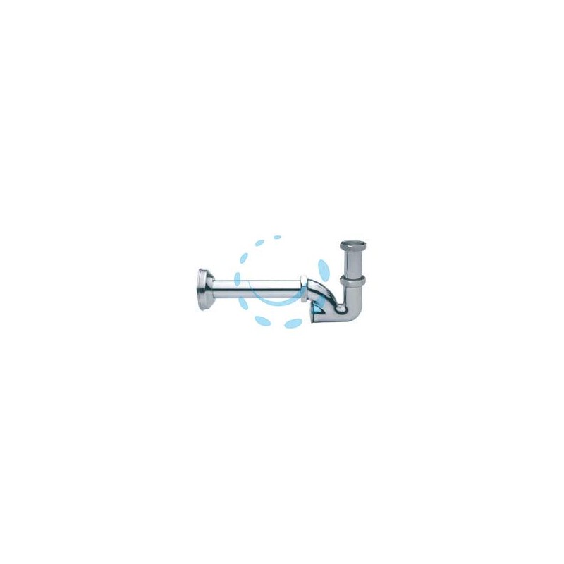 SIFONE A COLONNA TAPPO POSTERIORE - 1" canotto ø mm.26x200