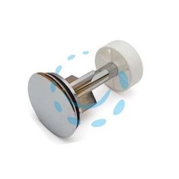 TAPPO SALTARELLO IN ABS CROMATO PER BIDET Ø MM.36,5 - 1" ø mm.36,5