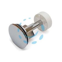 TAPPO SALTARELLO IN ABS CROMATO PER LAVABO Ø MM.39,5 - 1" 1/4 ø mm.39,5