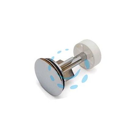 TAPPO SALTARELLO IN ABS CROMATO PER LAVABO Ø MM.39,5 - 1" 1/4 ø mm.39,5
