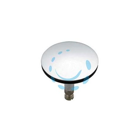 TAPPO PER COLONNA VASCA IN OTTONE CROMATO Ø MM.43 - 1" 1/2 ø mm.43