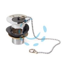 PILETTA LAVABO E BIDET - M 1"1/4 con troppo pieno