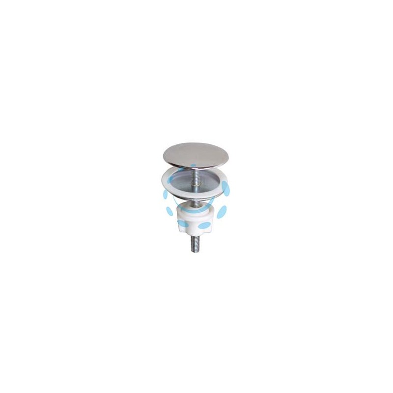 COPRIFORO PER LAVABO E BIDET - cromato