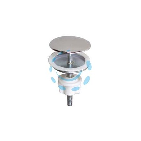 COPRIFORO PER LAVABO E BIDET - cromato