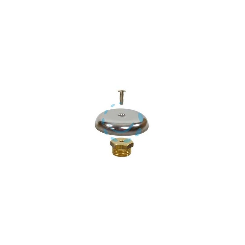 TAPPO CON ROSONE E VITE - M 1/2"