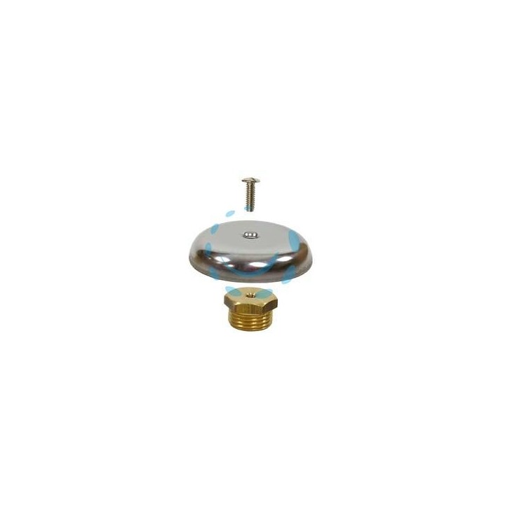 TAPPO CON ROSONE E VITE - M 1/2"