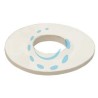 GUARNIZIONE SOTTO PILETTA IN GOMMA BIANCA CON BORDINO - 3/4"