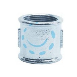 MANICOTTO FF CON FILETTATURA DX SX IN GHISA ZINCATA - FF 1 1/4" destra/sinistra