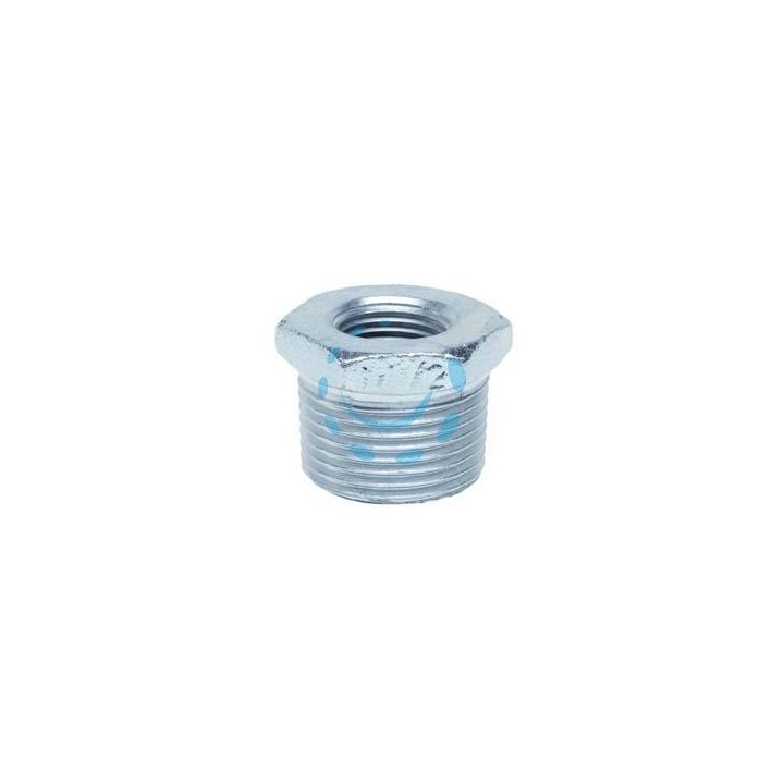 RIDUZIONE ESAGONALE GHISA ZINCATA - M 2" F 1 1/4"