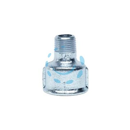 MANICOTTO RIDOTTO GHISA ZINCATA - F 1/2" M 3/8"