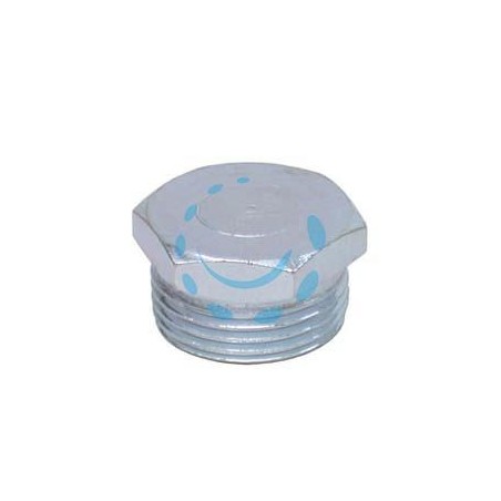 TAPPO ESAGONALE MASCHIO ACCIAIO ZINCATO 292-Z - M 3/8"