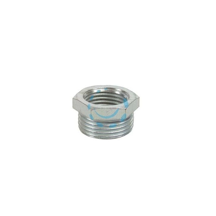 RIDUZIONE ESAGONALE ACCIAIO ZINCATO 241-Z - F 3/4" M 1"