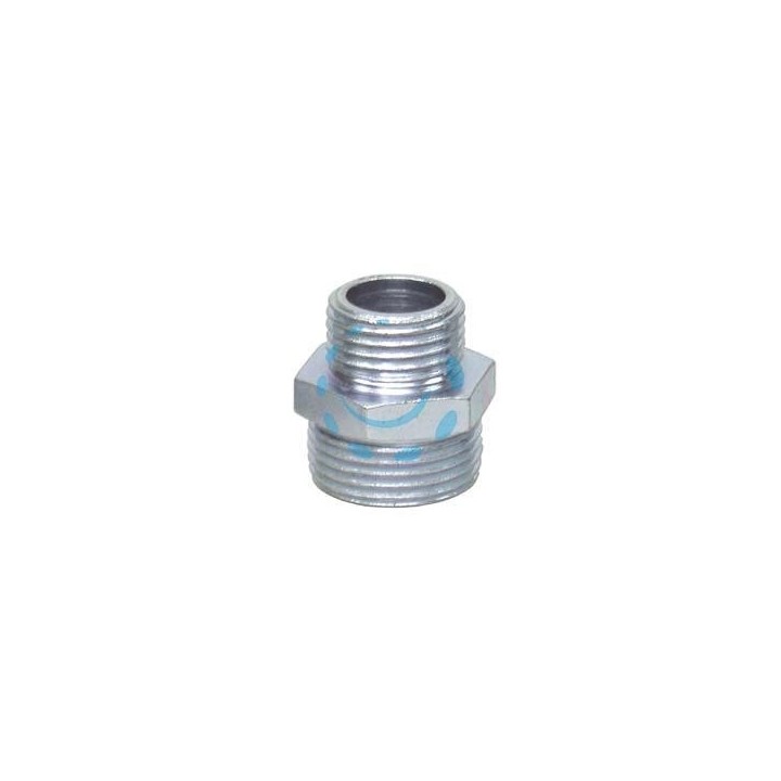 NIPLES ESAGONALE RIDOTTA ACCIAIO ZINCATO 245-Z - M 3/4" M 1"