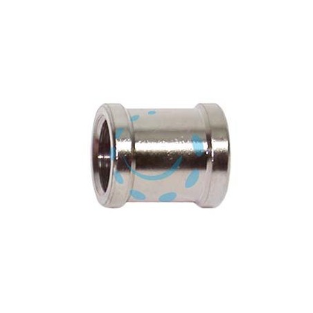 MANICOTTO FEMMINA FEMMINA OTTONE CROMATO - FF 1/2"