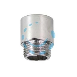 PROLUNGA MASCHIO FEMMINA OTTONE CROMATO - MF 1/2" x mm.30