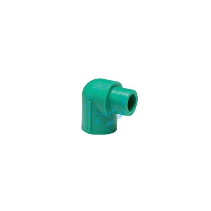 CURVA 90° MASCHIO FEMMINA IN PPR PN25 - MF ø mm.20x20