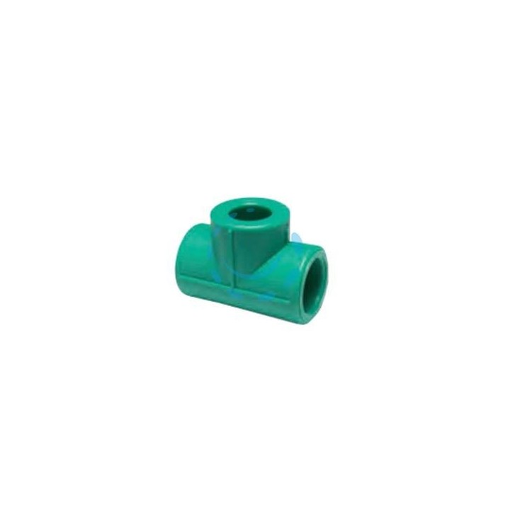 RACCORDO A T RIDOTTO IN PPR PN25 - ø mm.25x20x25