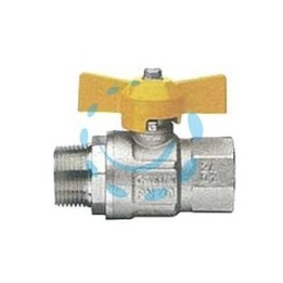 VALVOLA A SFERA GAS M/F CON MANIGLIA A T "LONDON" ART.069 - MF 1"