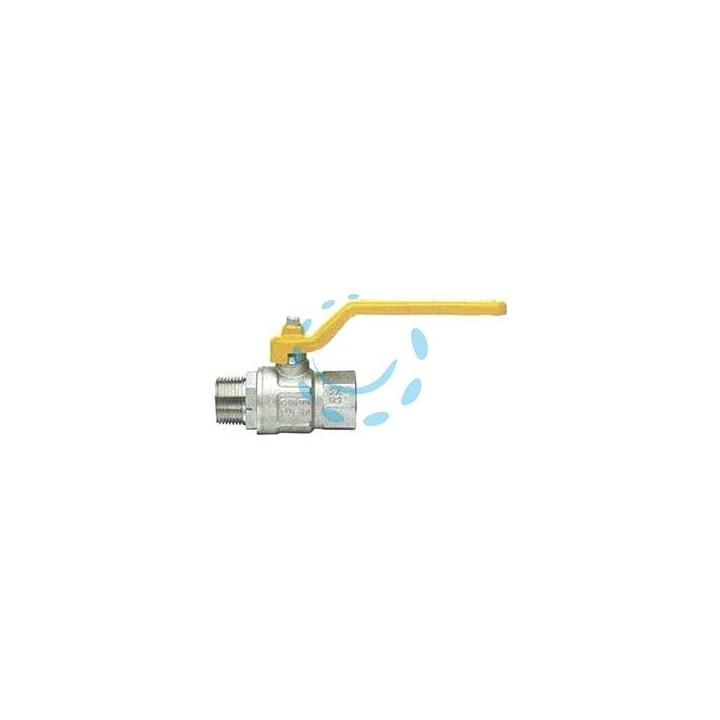 VALVOLA A SFERA GAS M/F CON MANIGLIA A LEVA "LONDON" ART.067 - MF 1/2"