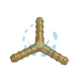 RACCORDO PORTAGOMMA TRE VIE PER TUBO GPL 