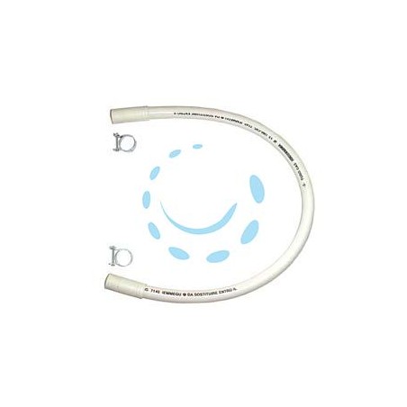 TUBO GAS METANO CON FASCETTE - cm.200