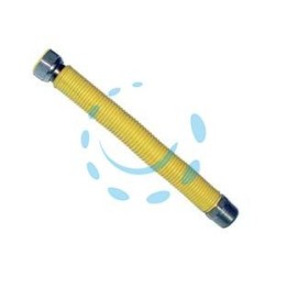 FLESSIBILE ESTENSIBILE PER GAS IN ACCIAIO INOX MF - MF 3/4" - ø DN 20 - mm.200/400