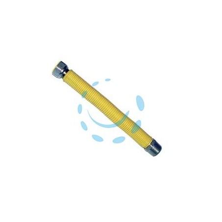 FLESSIBILE ESTENSIBILE PER GAS IN ACCIAIO INOX MF - MF 3/4" - ø DN 20 - mm.200/400