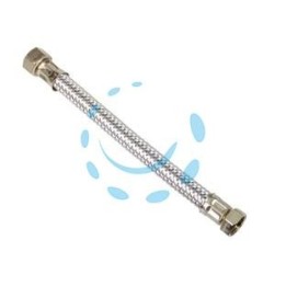 FLESSIBILE INOX F3/8 - F3/8 - F 3/8" F 3/8" cm.30