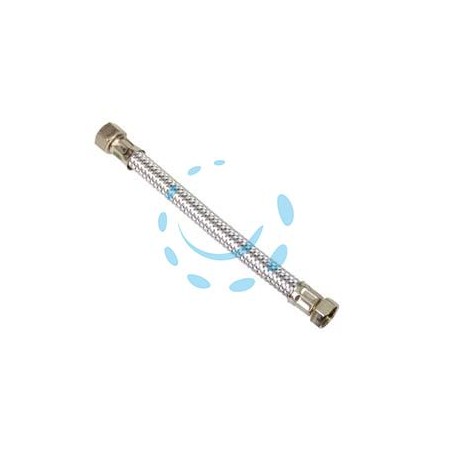 FLESSIBILE INOX F3/8 - F3/8 - F 3/8" F 3/8" cm.35