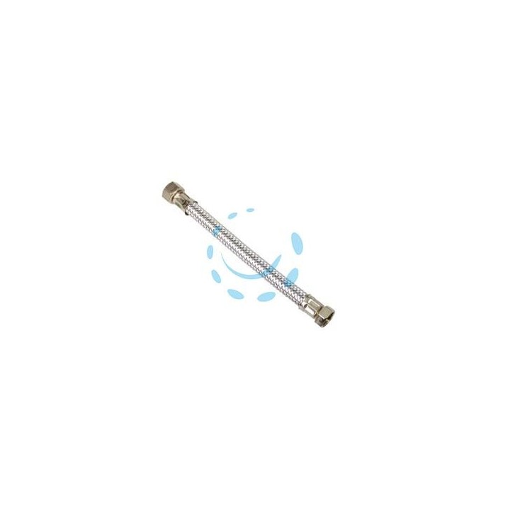 FLESSIBILE INOX F3/8 - F3/8 - F 3/8" F 3/8" cm.35